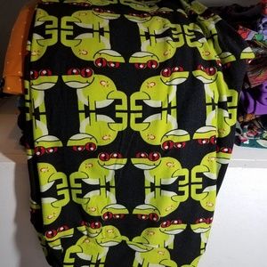 Lularoe TC leggings frogs